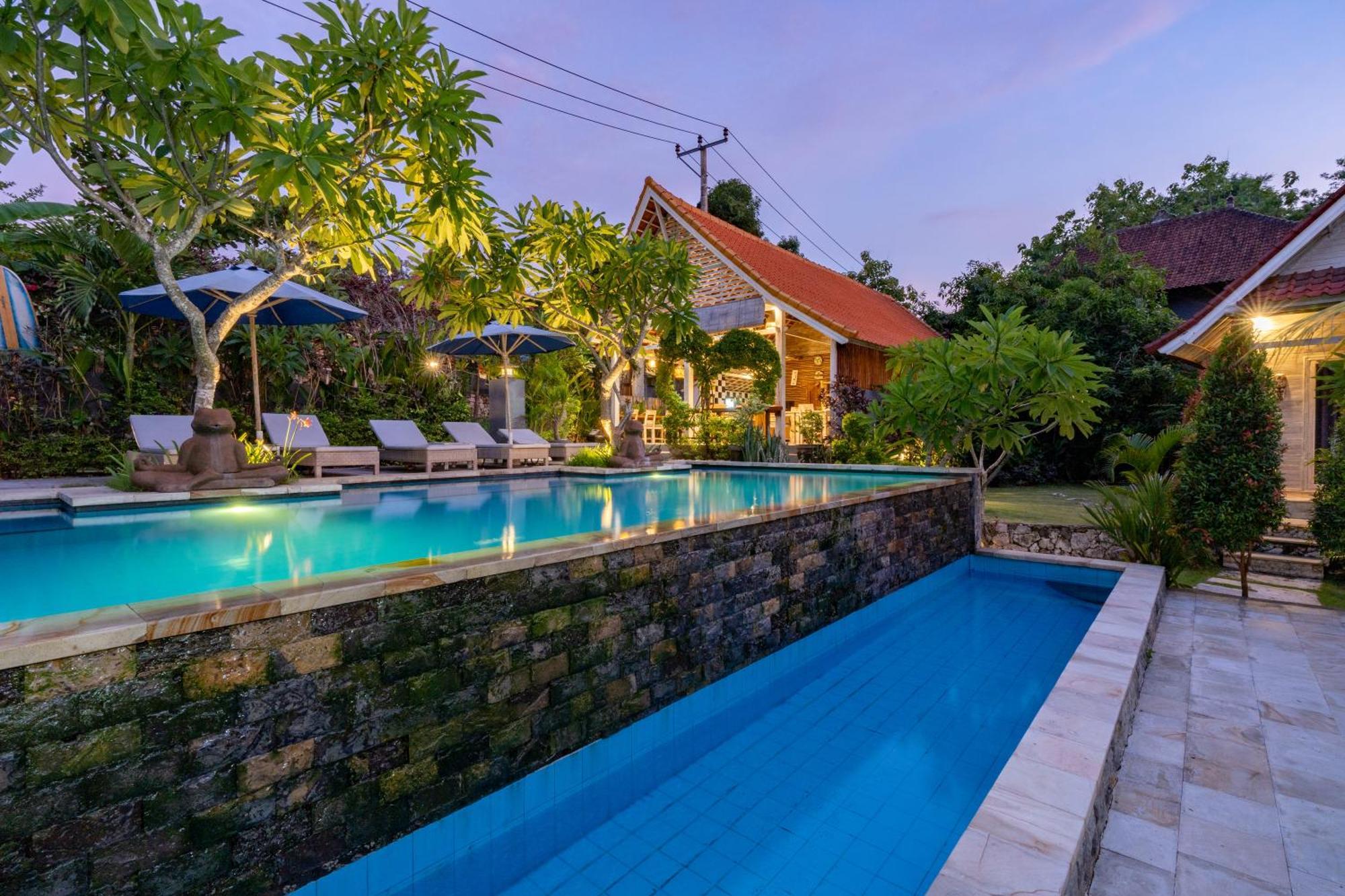 Le Biu Garden View Hotel Нуса Лембонган Екстериор снимка