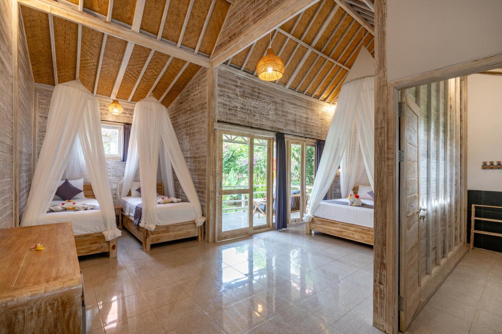 Le Biu Garden View Hotel Нуса Лембонган Екстериор снимка